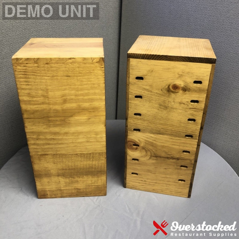 Cal-Mil Cube Risers 9X9X18 / Solid Wood Display Pieces